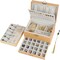5-Layer Earring Jewelry Box with Lock – Stud, Necklace, Ring Organizer for Women and Girls